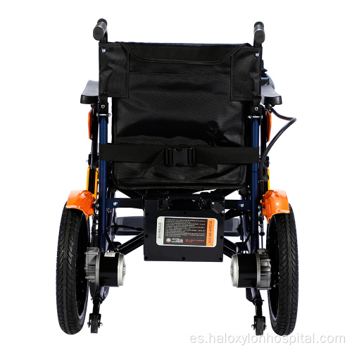 Plegable silla de ruedas eléctrica ligera para discapacitados